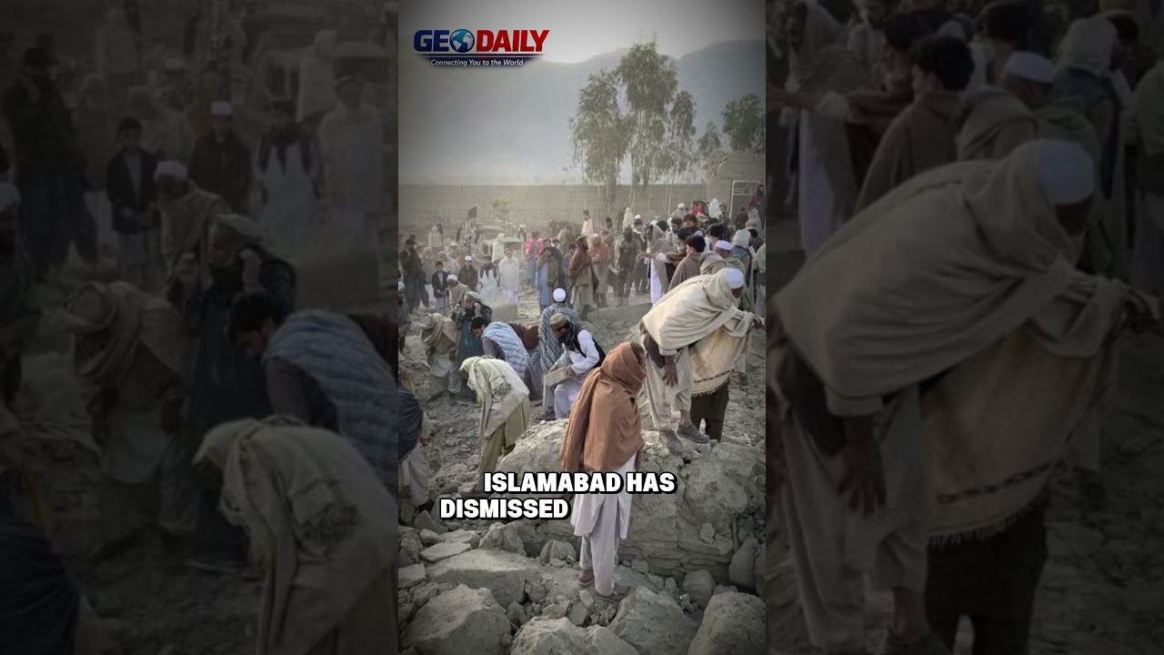 Afghan-Pakistan Border Conflict Escalates #geodaily #globalnews #newsupdate #shorts