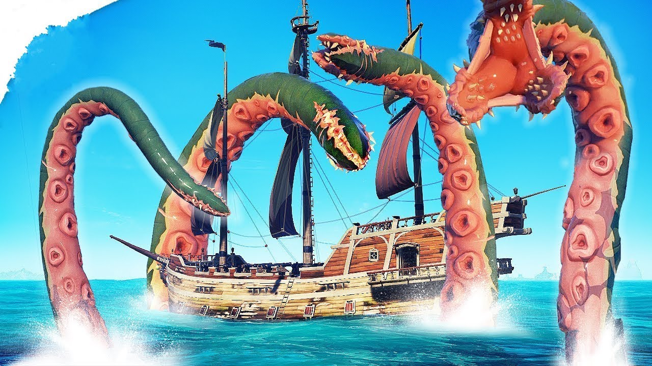 SEA OF THIEVES | ქართულად კრაკენთან ბრძოლა
