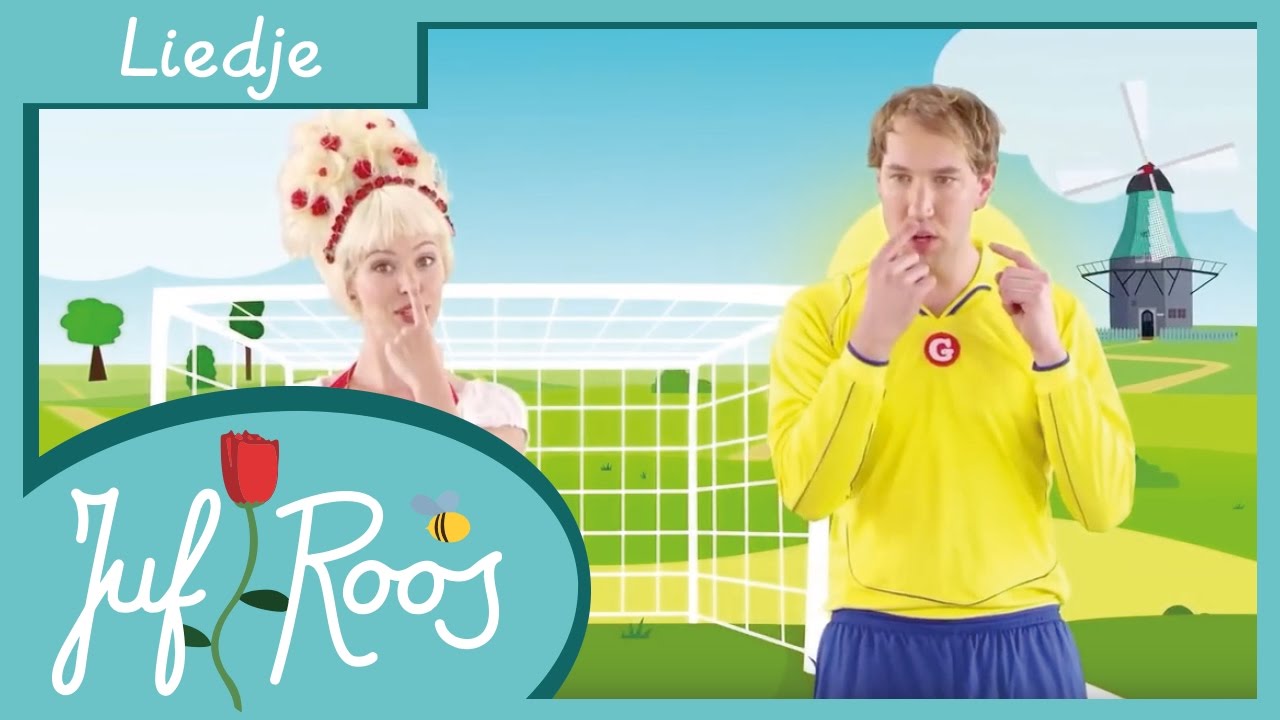 Zing mee met Juf Roos &bull; Hoofd, schouder, knie en teen &bull; Liedje