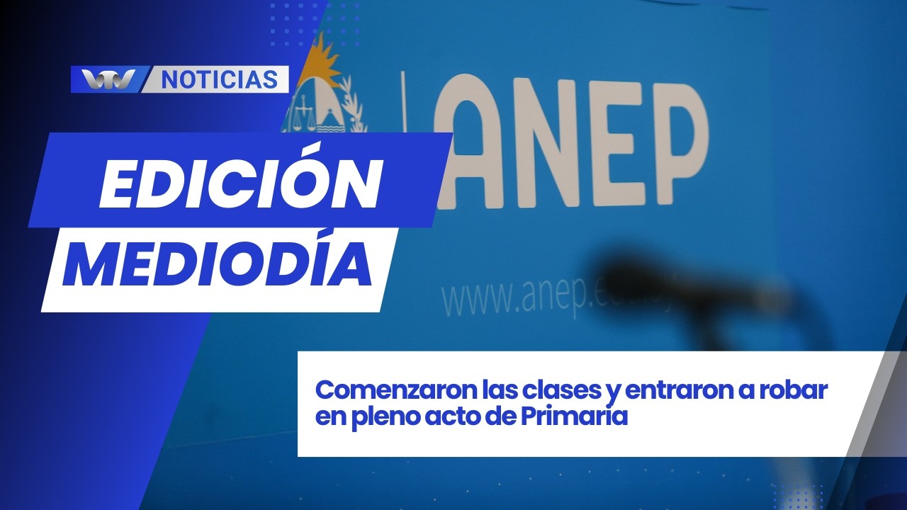 Edición Mediodía 2/3 | Comenzaron las clases y entraron a robar en pleno acto de Primaria