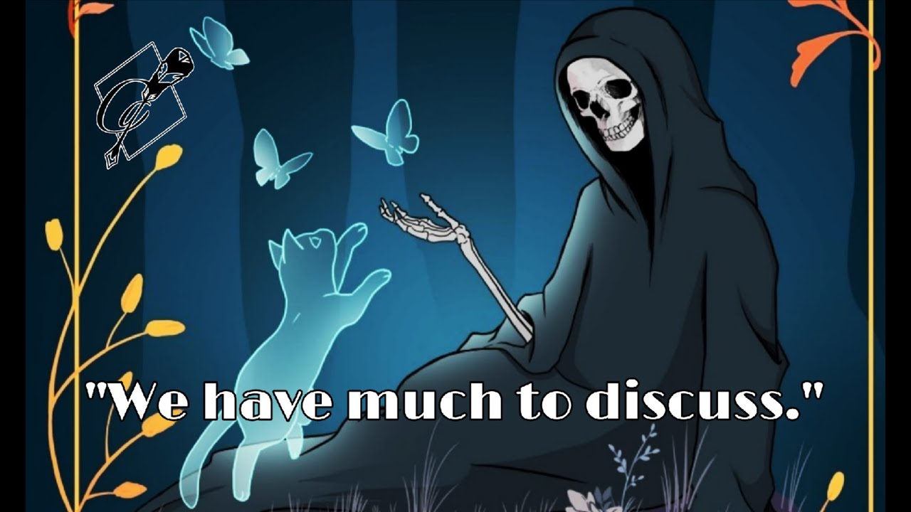 M4A Reaper Comforts your Fears ASMR Roleplay (Gentle reaper speaker)  (Scared listener)