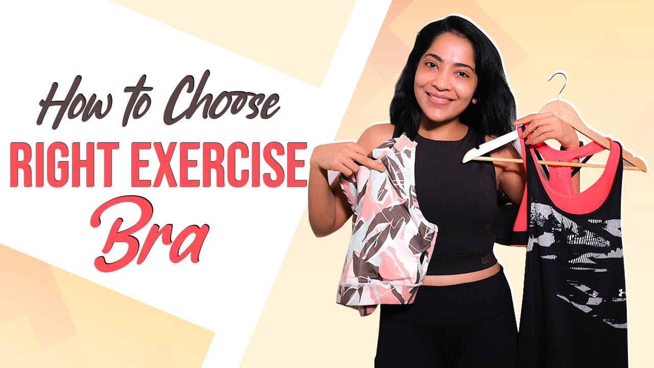 How to Find Right Exercise Bra? | Tips | Stay Fit With Ramya