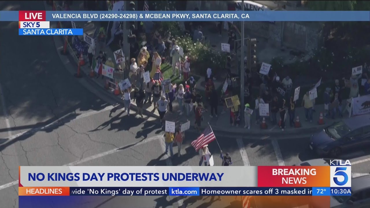 SoCal rallies for &lsquo;No Kings&rsquo; day of protest
