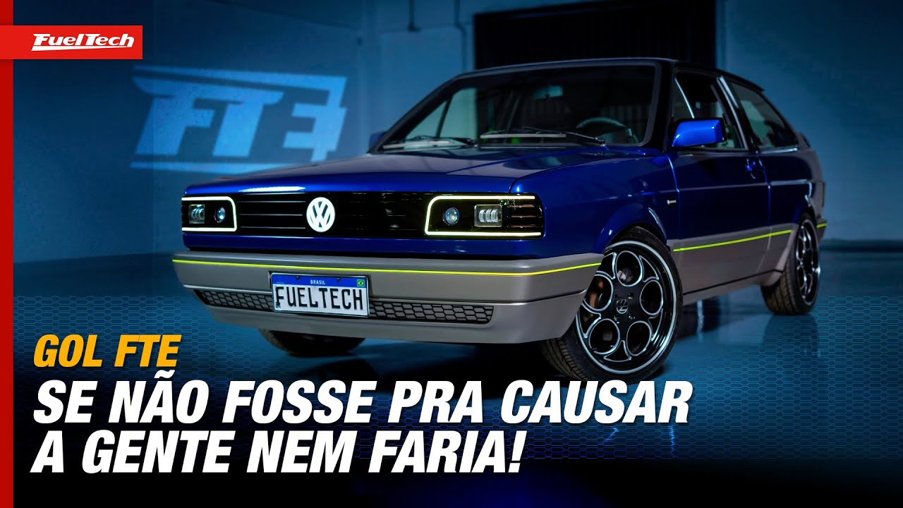 FuelTech Gol FTE by Deni: como seria se a VW tivesse feito um Gol GTI elétrico, mas mais OUSADO!