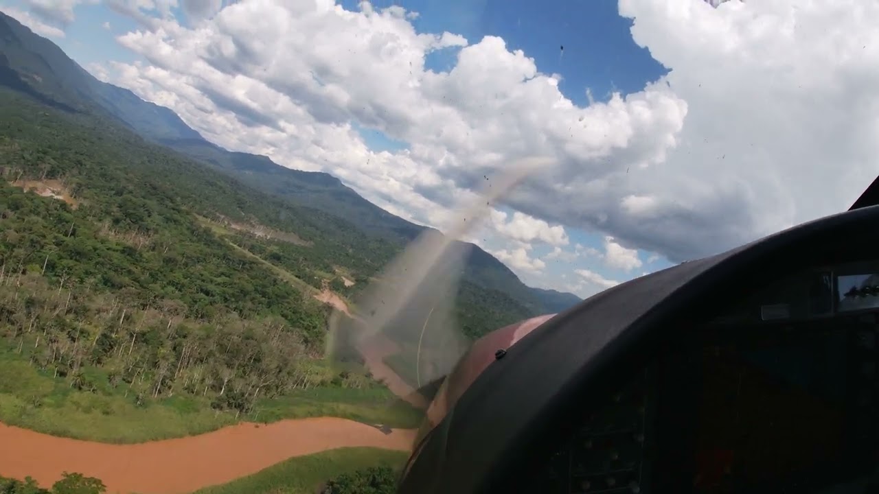 Training Flight in Pinga, DRC