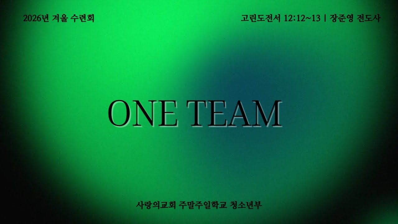 ONE TEAM