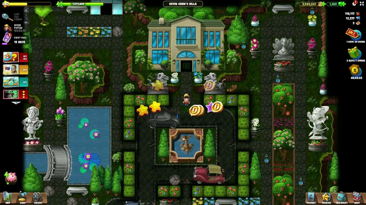 Suyin Chen's Villa | Art Mania (PC) | Diggy's Adventure