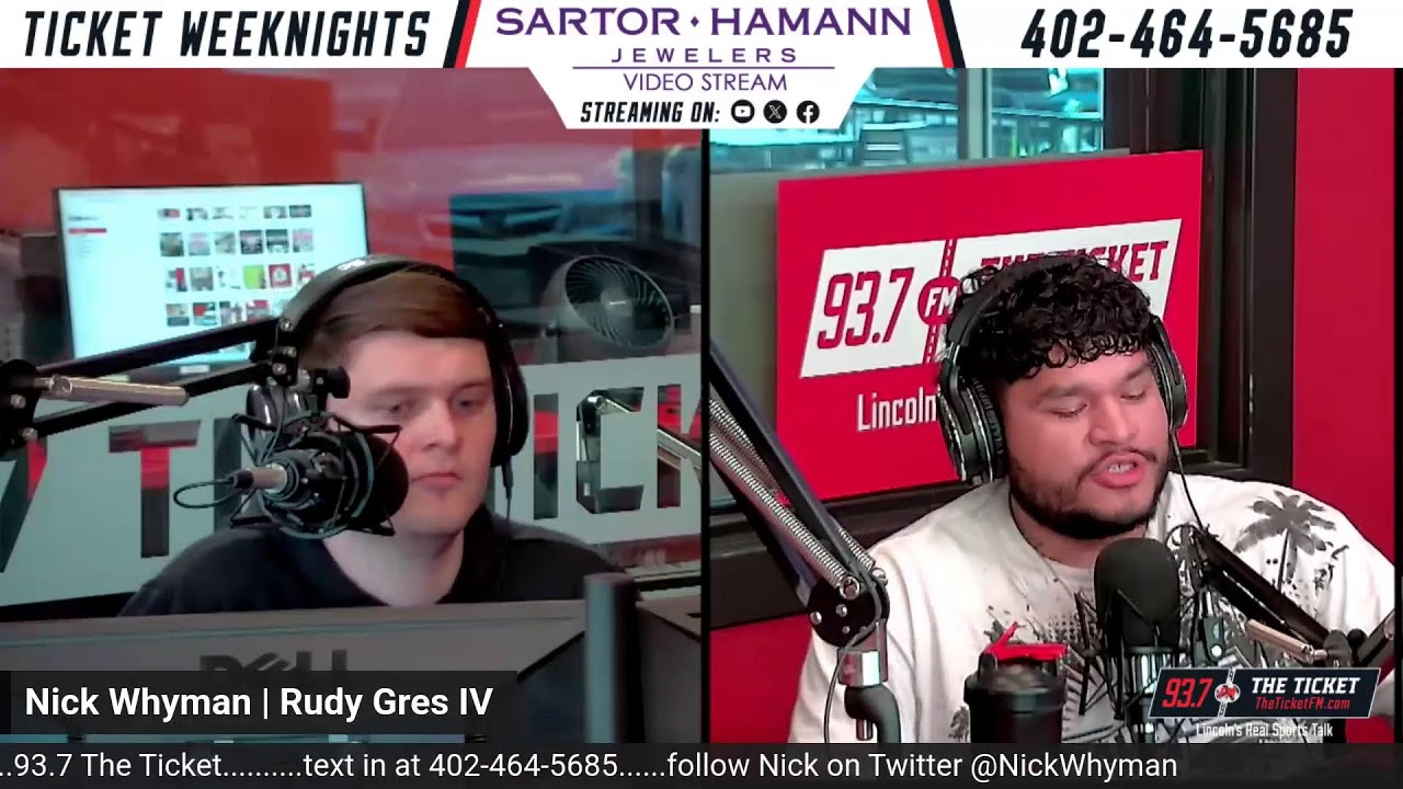 Big Ten storylines, Huskers on deck tomorrow: Ticket Weeknights w/ Nick Whyman & Rudy Gres IV - 7/29
