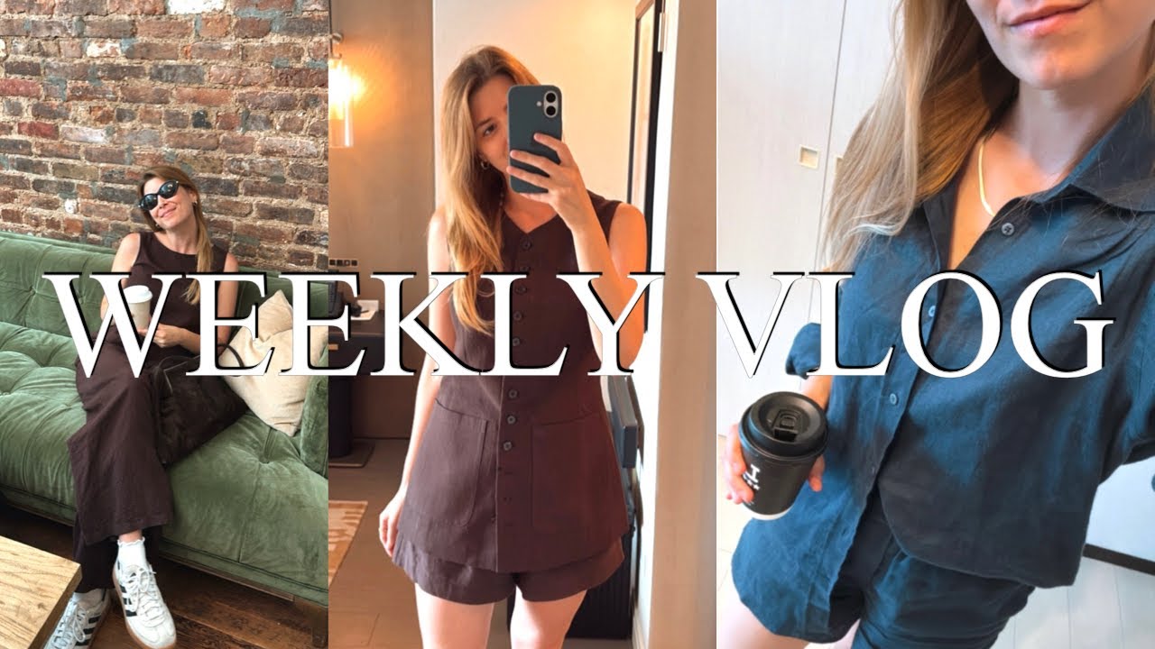 La reprise des vlogs & shopping chez COS | WEEKLY VLOG