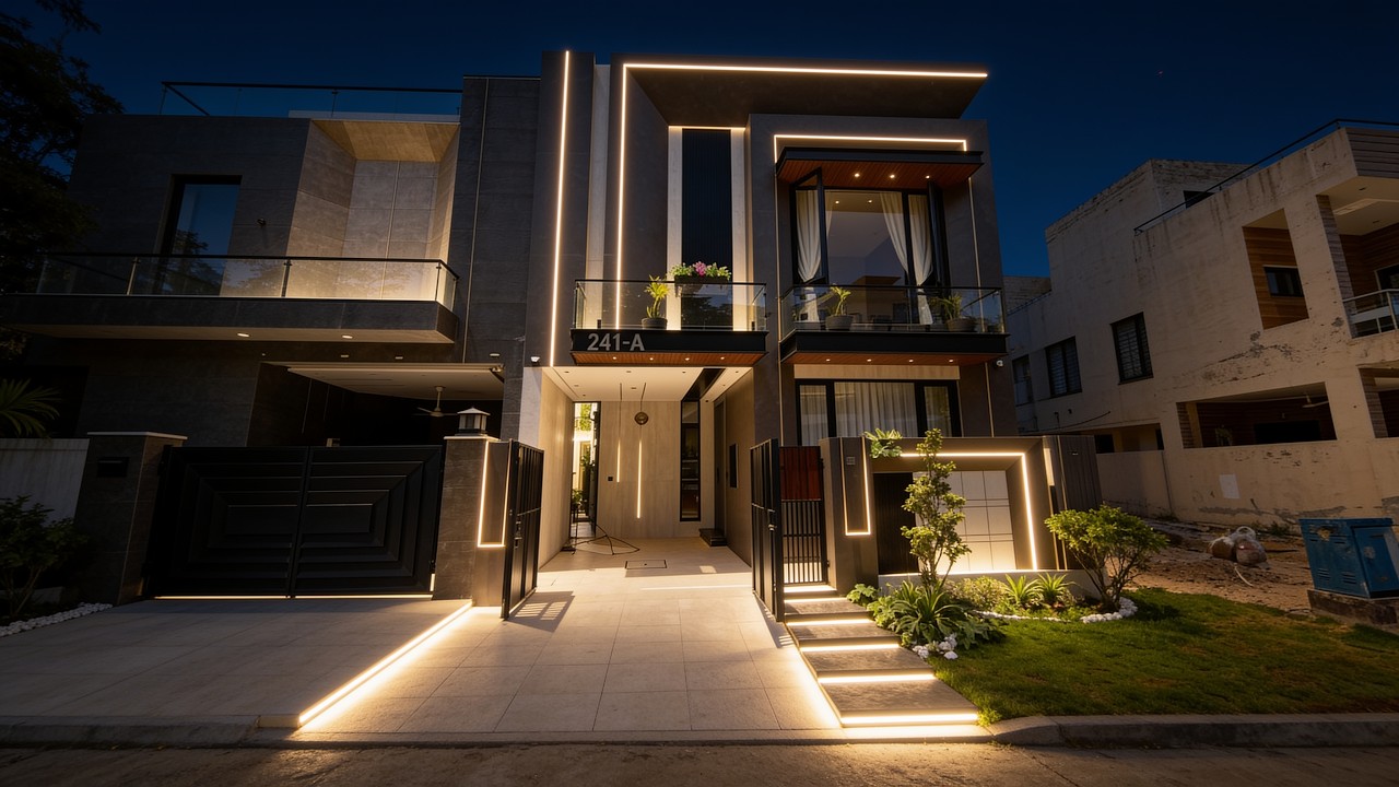 5 Marla THE MOST LUXURY HOUSE with SWIMMING POOL For Sale in DHA Lahore