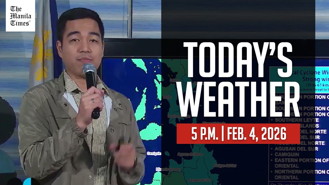 Today's Weather, 5:30 P.M. | Feb. 4, 2026
