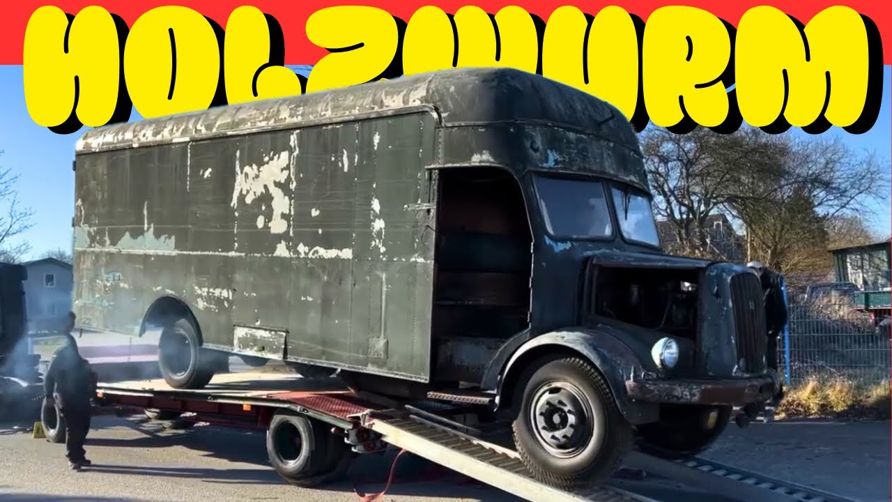 HOLZWURM | Neues Holz für den 73 Jahre alten LKW | HARDMOOD 