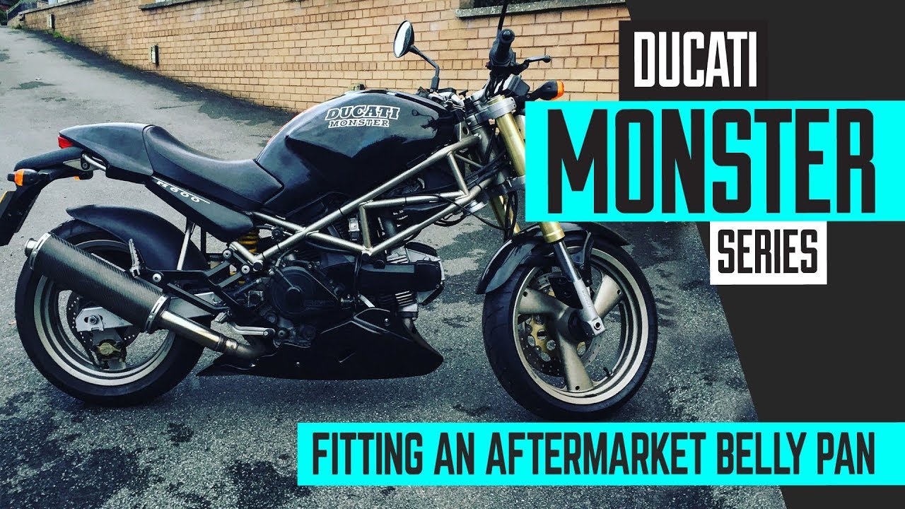 Installing A Ducati Monster 600 Belly Pan