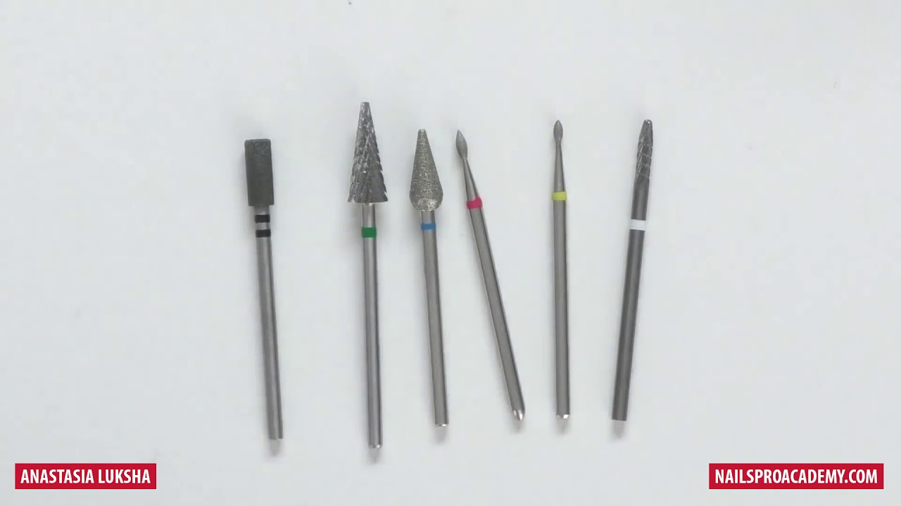 Electric Nail Drill Bits Explained for Dry Manicure