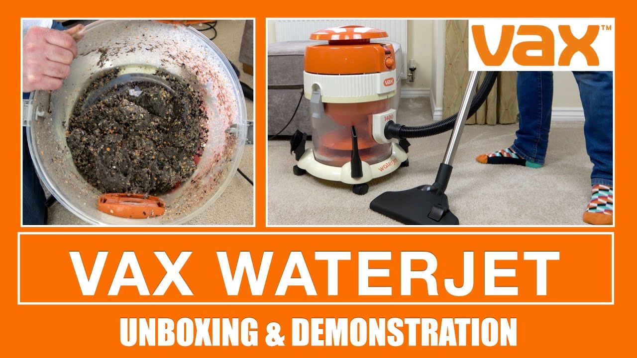 Распаковка и демонстрация пылесоса Vax Waterjet Water Filtration