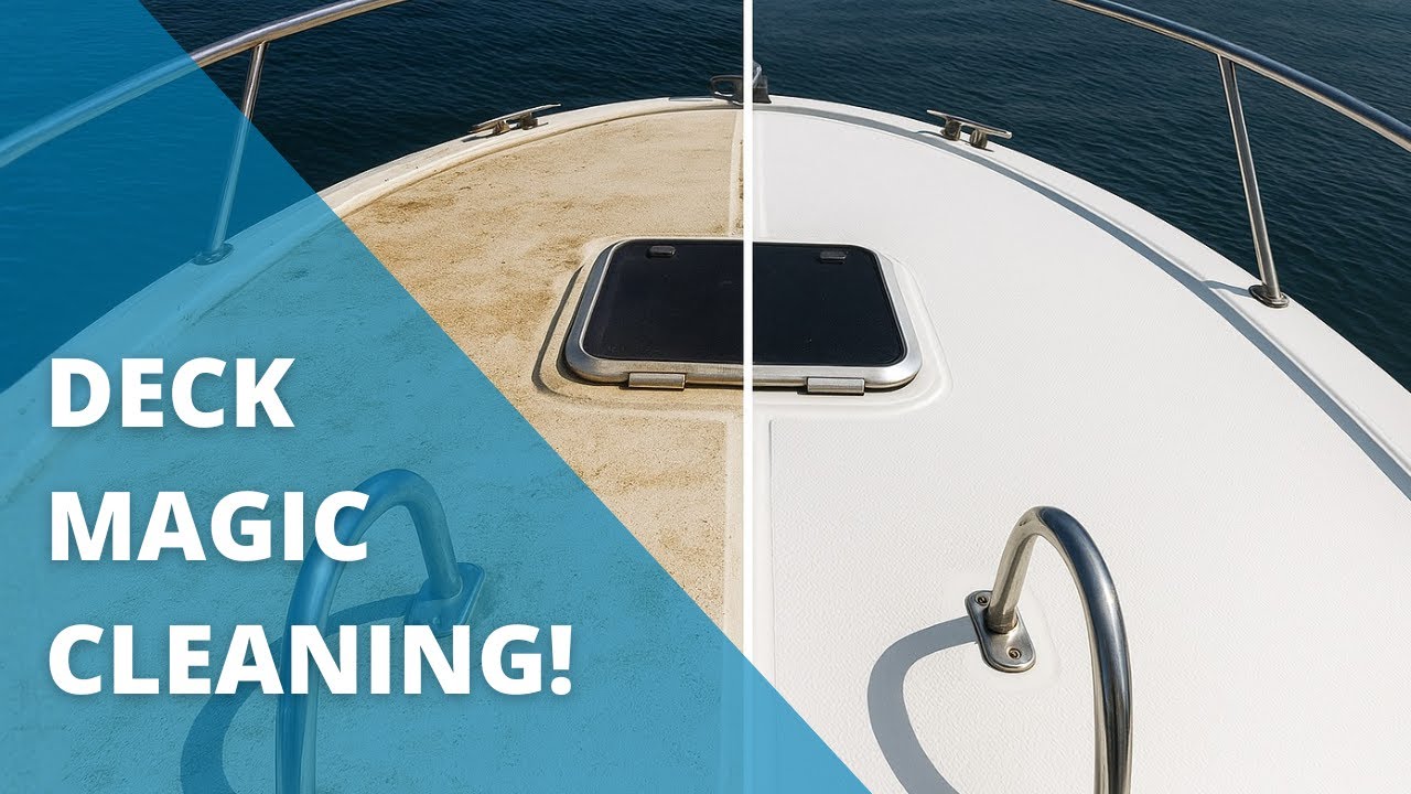 How to Clean and Restore Your Boat Deck to Pure White