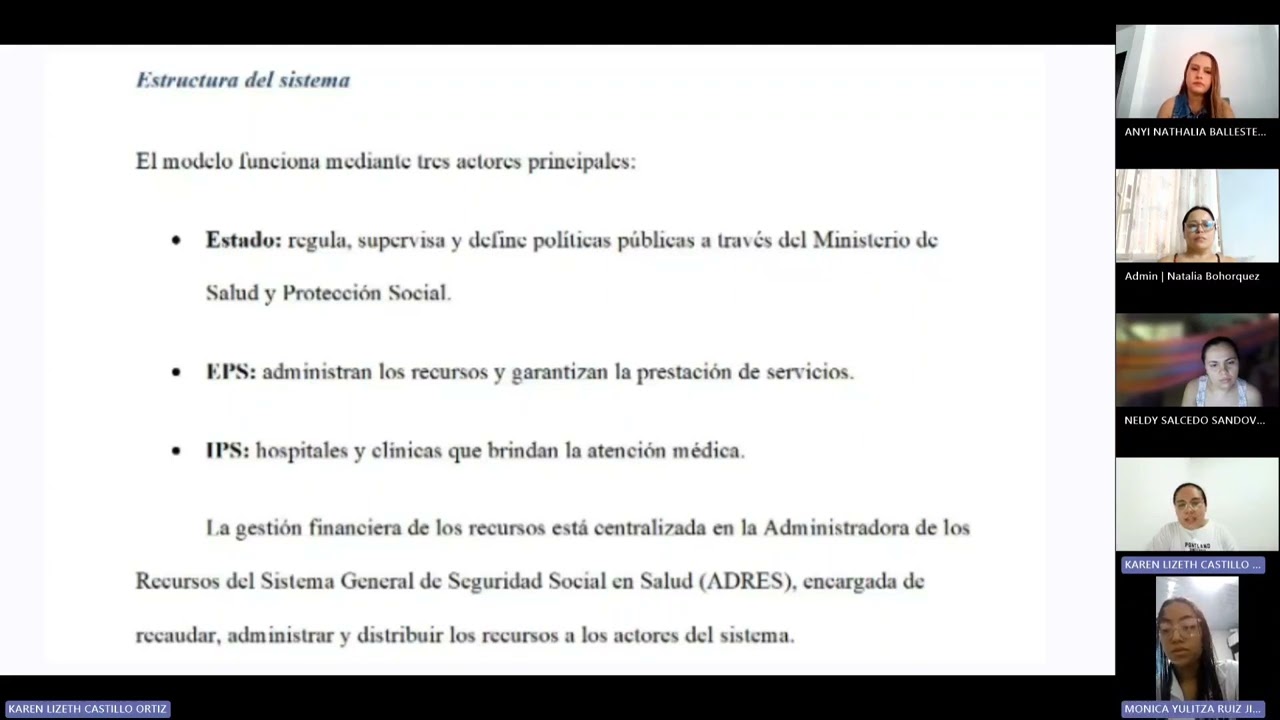 Gestion Financiera en Salud