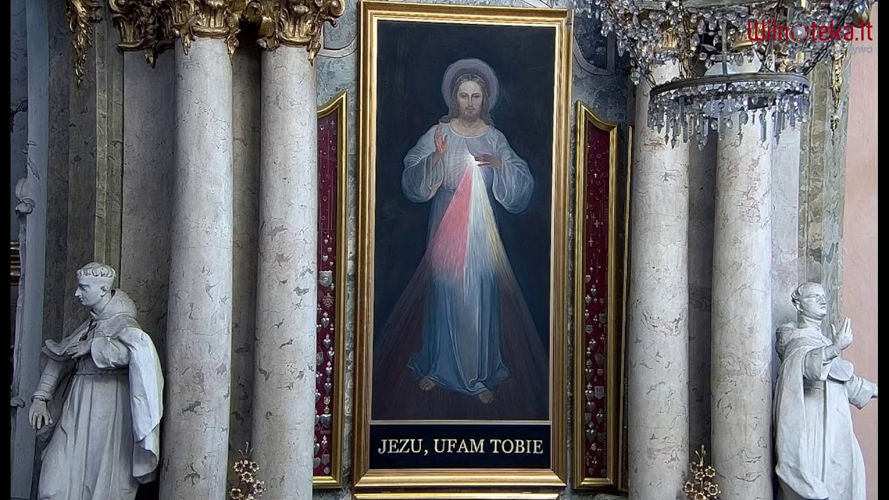 Koronka do Miłosierdzia Bożego i msza święta w kościele pw. Ducha Świętego w Wilnie 2026 03 14
