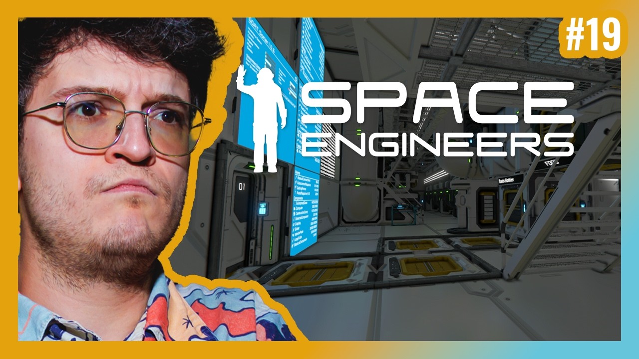 Space Engineers | Ce vaisseau atmosphérique va nettoyer le ciel ! #enguytv #enguy | Let's Play #19