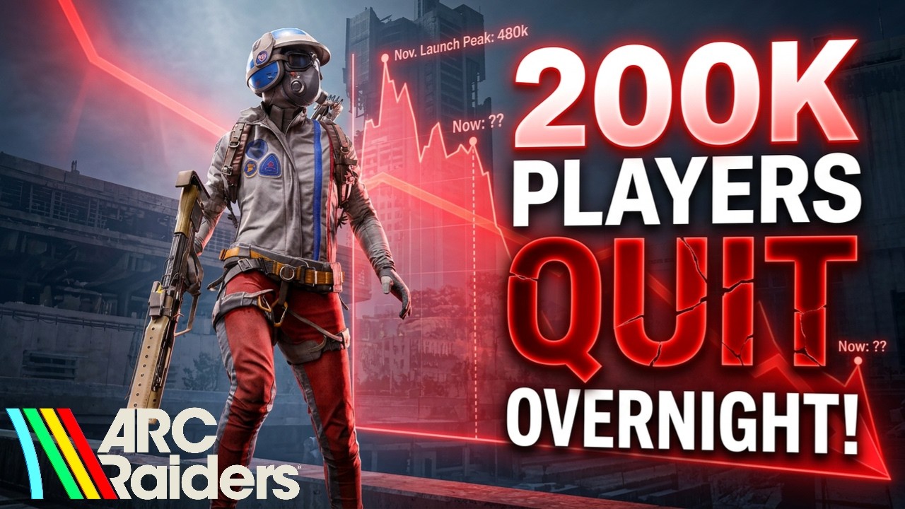 Why 200,000 Players Just QUIT ARC Raiders Overnight (The Brutal Numbers)