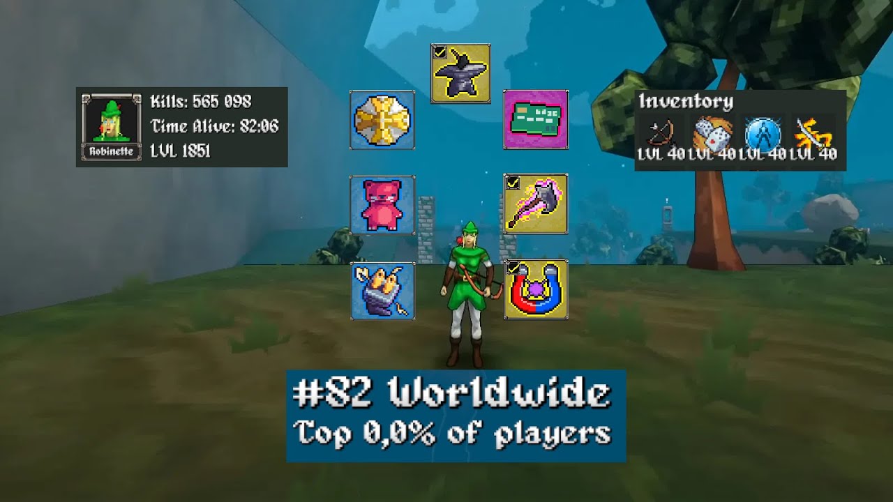Megabonk 565K, TOP 82 WORLD RUN 