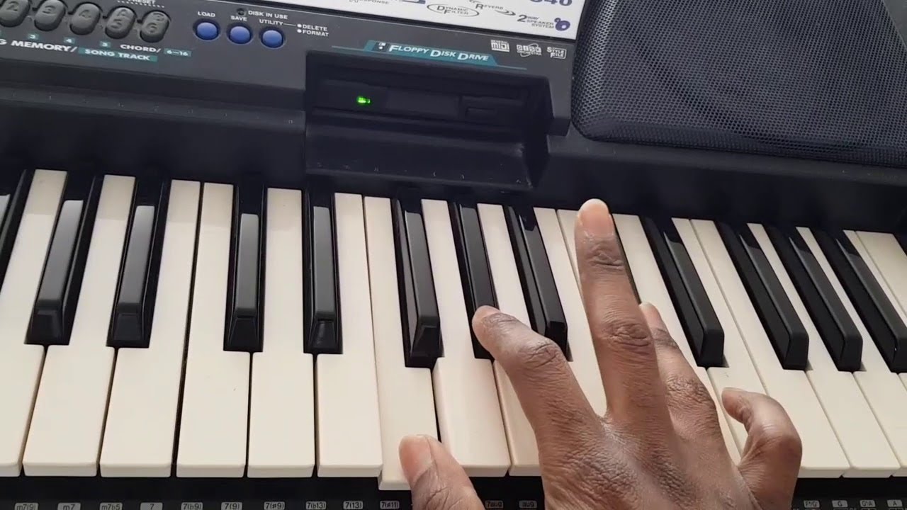 How to play Afrobeat music on piano fast and simple