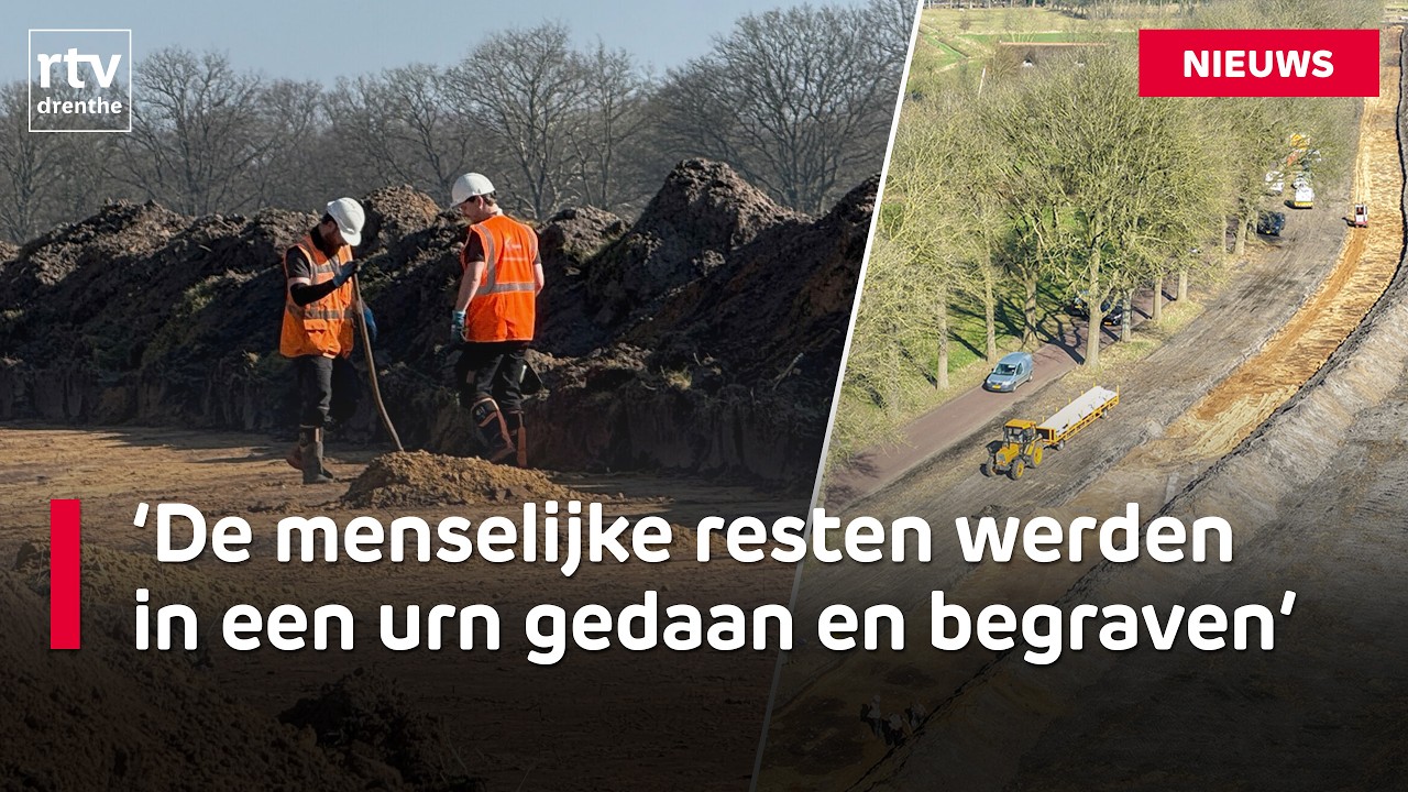 Eeuwenoude grafheuvels gevonden in de Drentsche Aa | RTV Drenthe