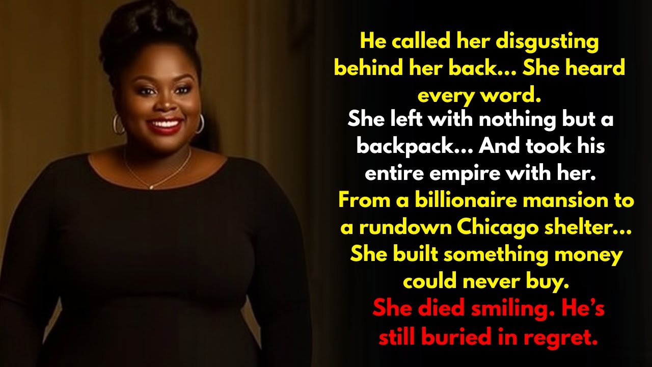He Called Her Disgusting Behind Her Back… She Vanished and Took Everything