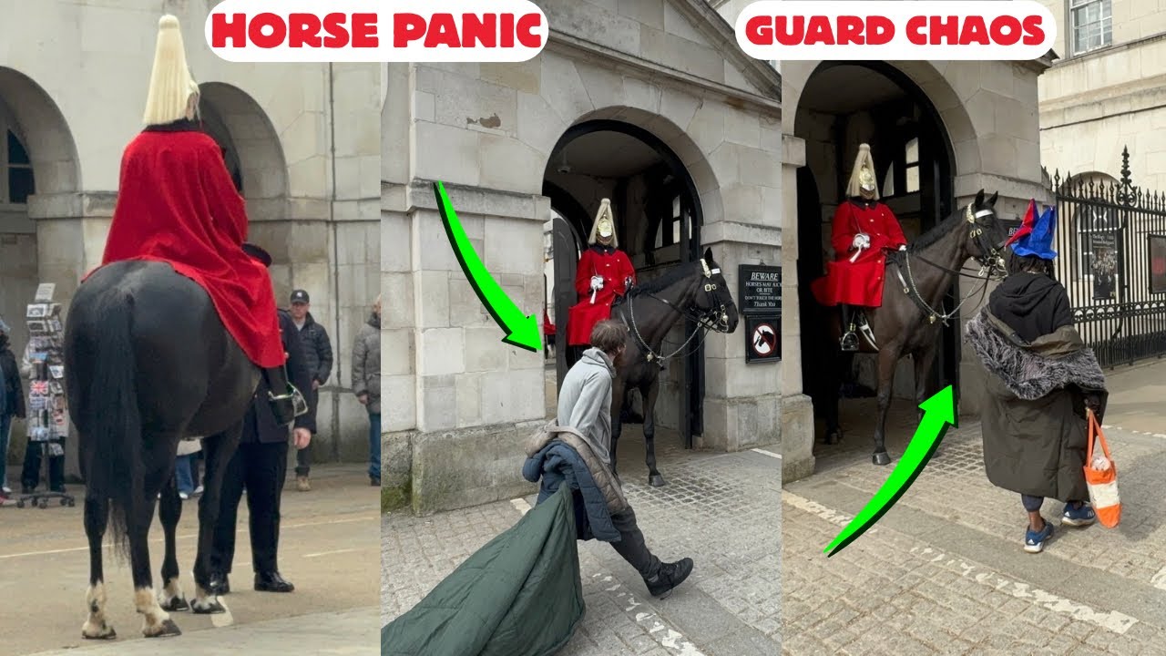 Tense Day: Horse Won’t Cooperate and Men Harass Female Guard