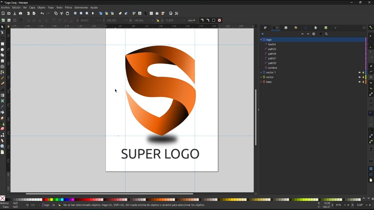 Como vectorizar un boceto con inkscape