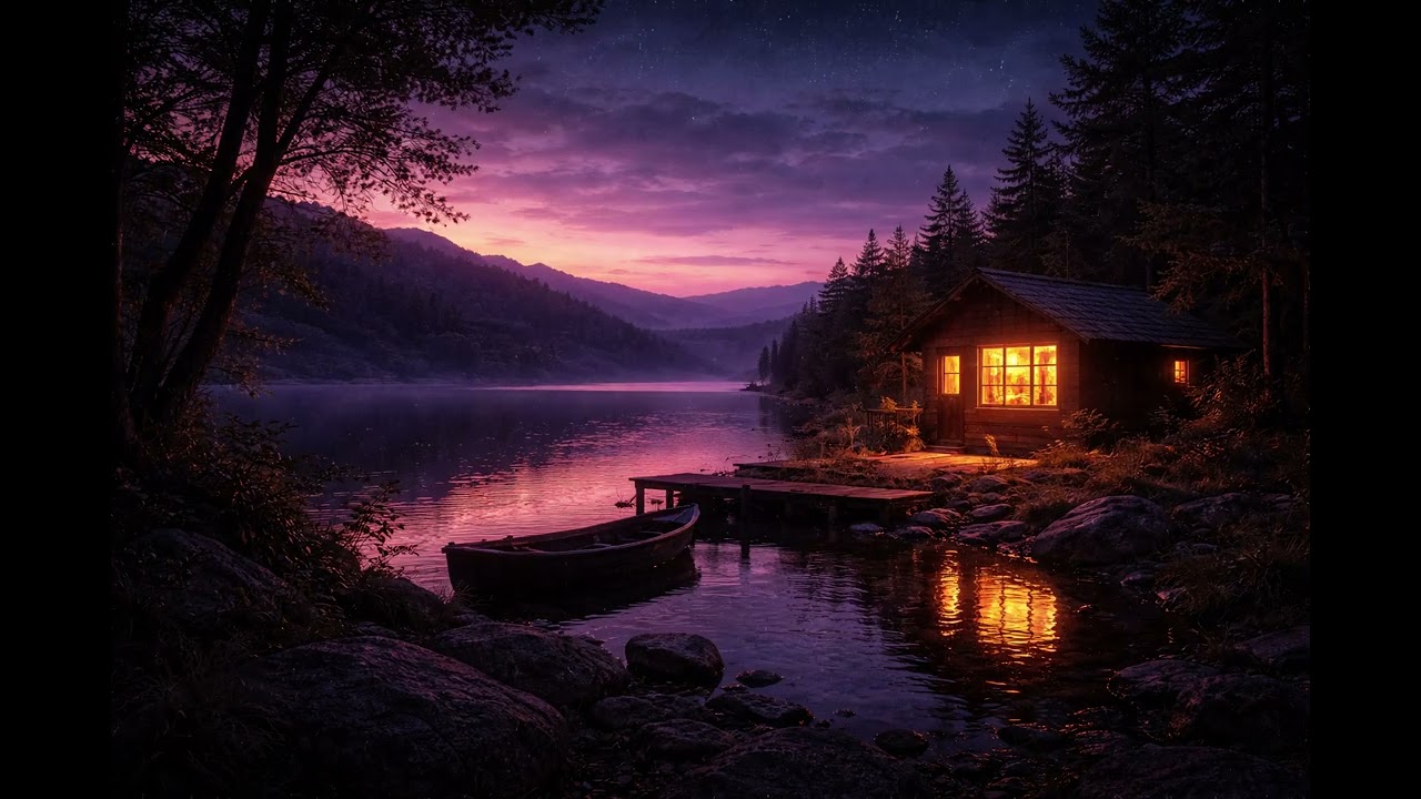 Afterglow Reflections 🌌 | Dreamy Night Ambient | Chill Electronic