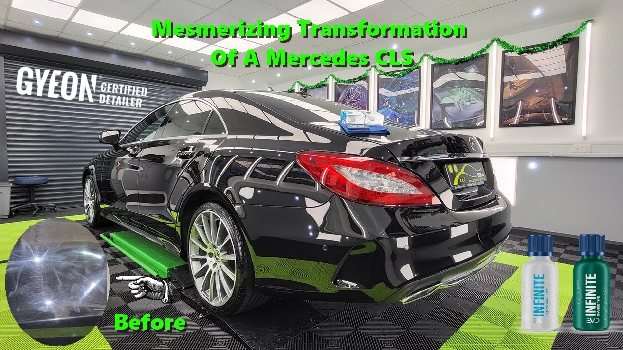 Reviving the Shine: Mercedes CLS Detailing Process #gyeonized