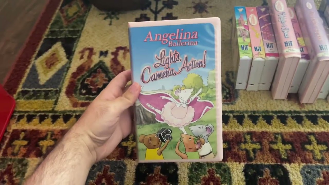 My Angelina Ballerina VHS Collection