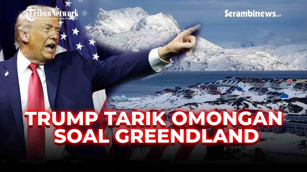 🔴Rangkuman Konflik AS: Trump Tarik Omongan soal Greendland, Venezuela Untung