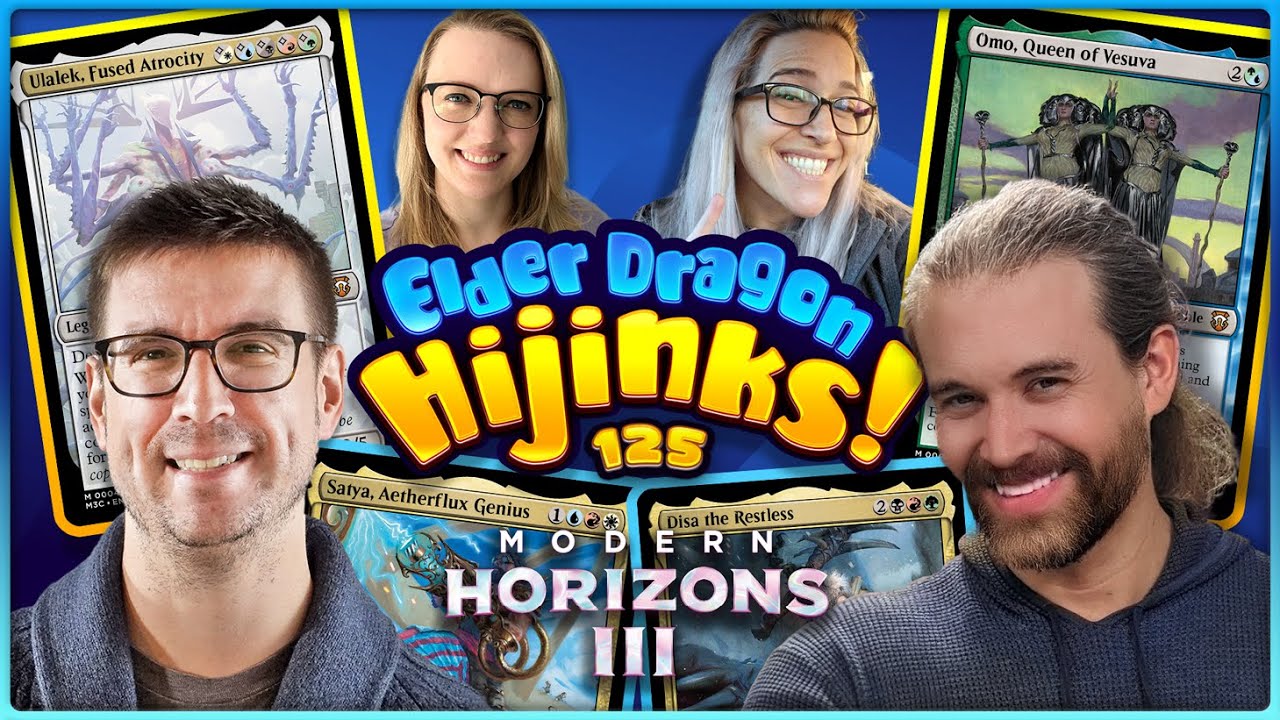 WHAT'S THIS??? MH3 Commander Precon Gameplay w/ Brian Kibler ft. Ulalek, Omo, Disa & Satya | Ep #125
