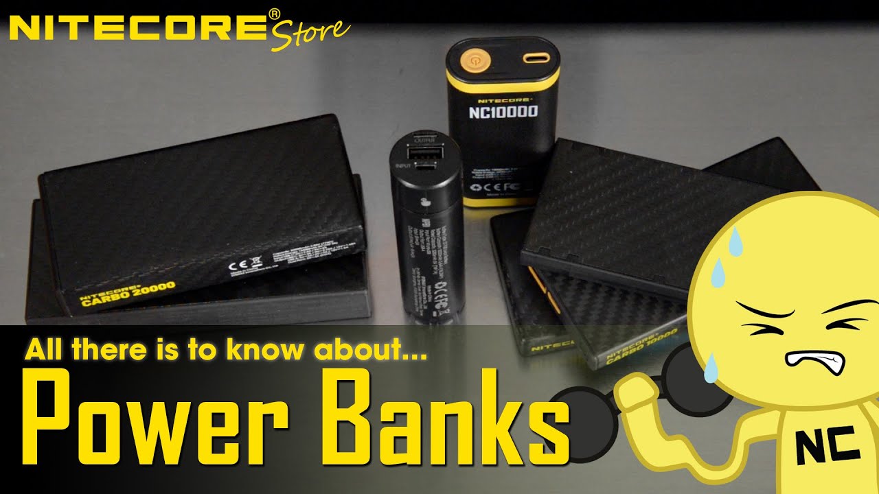 Nitecore Power Bank Lineup - Weather Resistant? Waterproof? Lightweight? Cold Capable? Sprinkles?