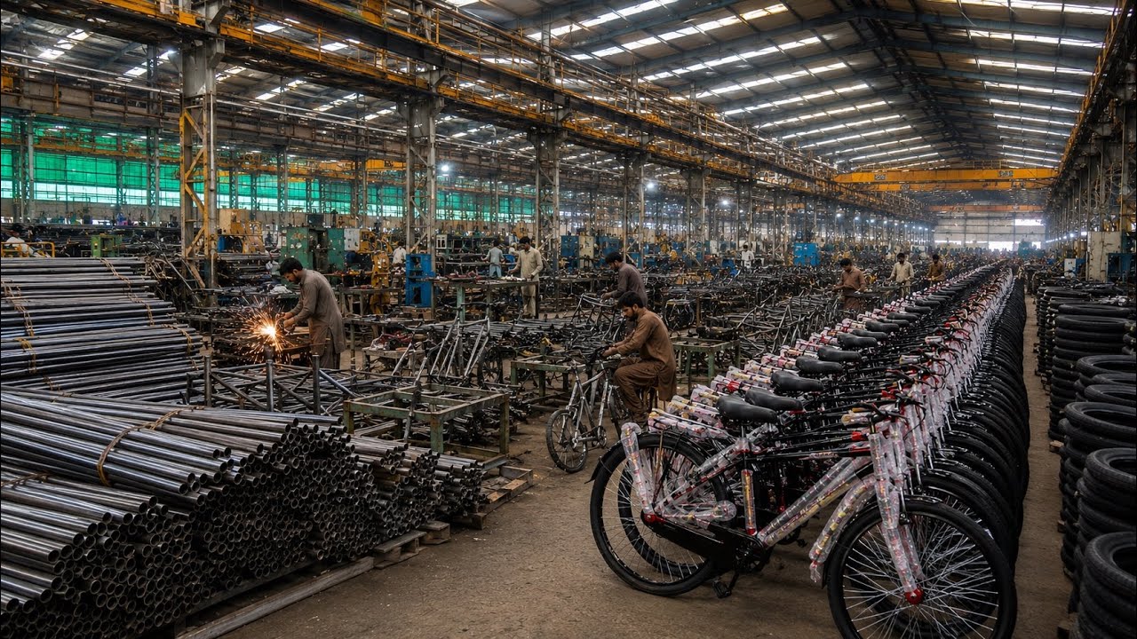 VERY DANGEROUS! Manufacturing process Videos In Pakistani Factory