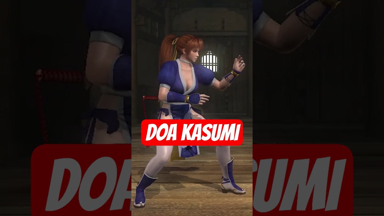 Dead or Alive - Kasumi's Evolution #deadoralive #fightinggames