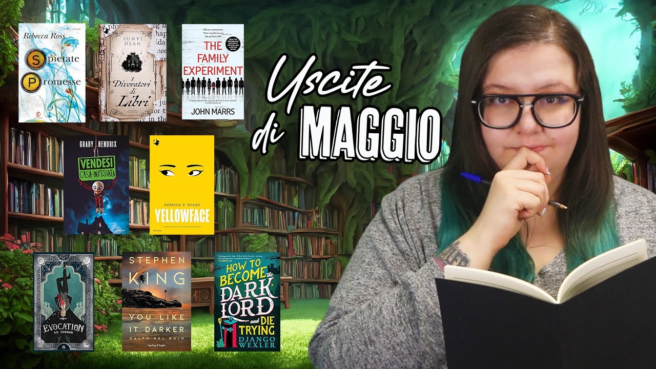Libri in uscita a MAGGIO 🌸 che non dovresti perderti! 📚 (In italiano e in inglese) ✏️✅