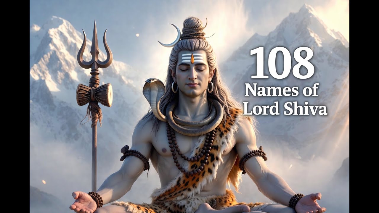 108 Names of Lord Shiva | शिव जी के १०८ नाम