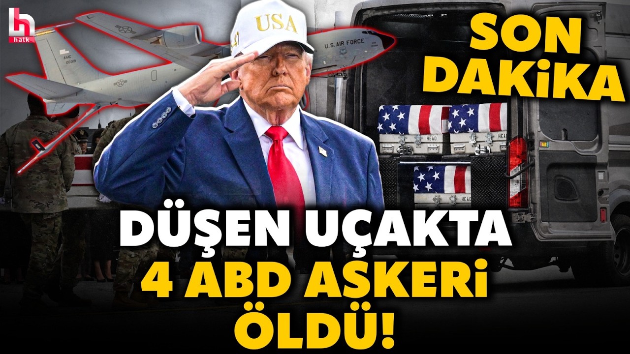 SON DAKİKA! İRAN VURDU İDDİASI... Irak'ta düşen yakıt ikmal uçağında 4 ABD askeri öldü!