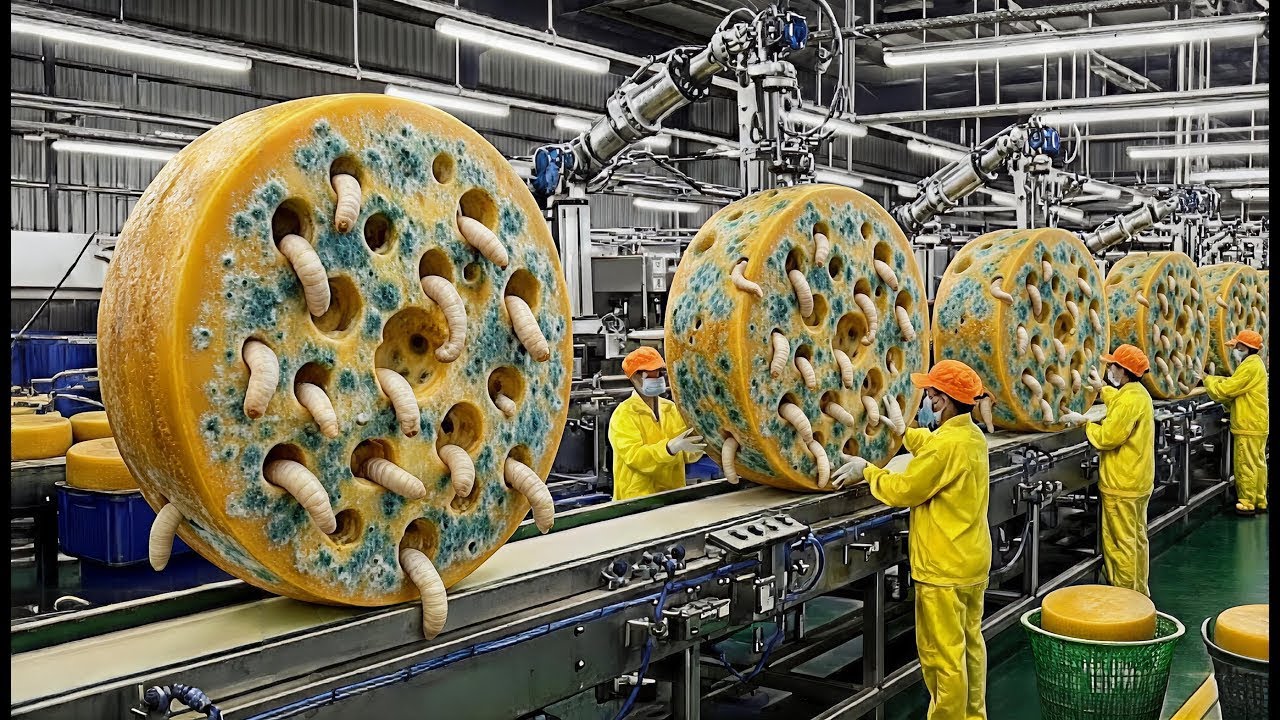 You Won’t Believe How Italian Gorgonzola Cheese Is Made | Full Process