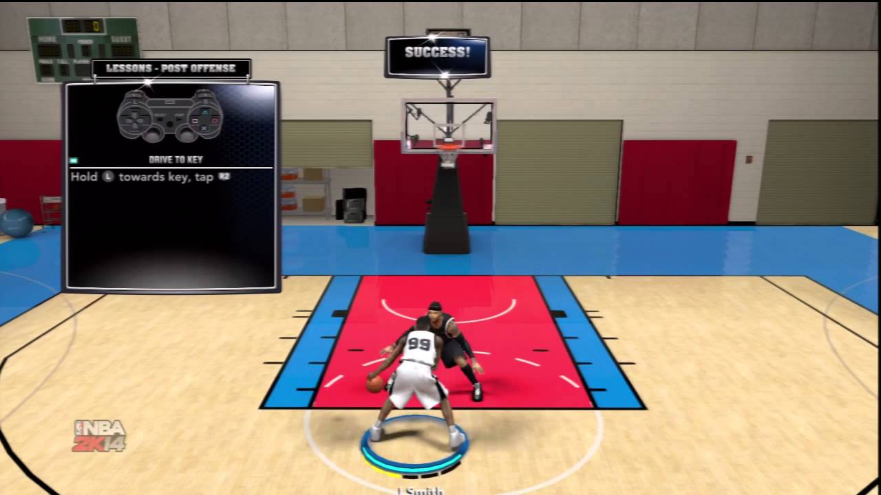 NBA 2K14: Online Manual Tutorial Demonstrations and Tips - Post Up Offense / Moves
