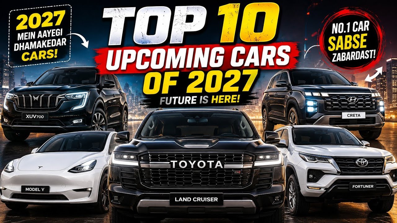 🔥 TOP 10 UPCOMING CARS OF 2027 😱 | Future SUVs & Luxury Cars You Can't Miss! 🚀