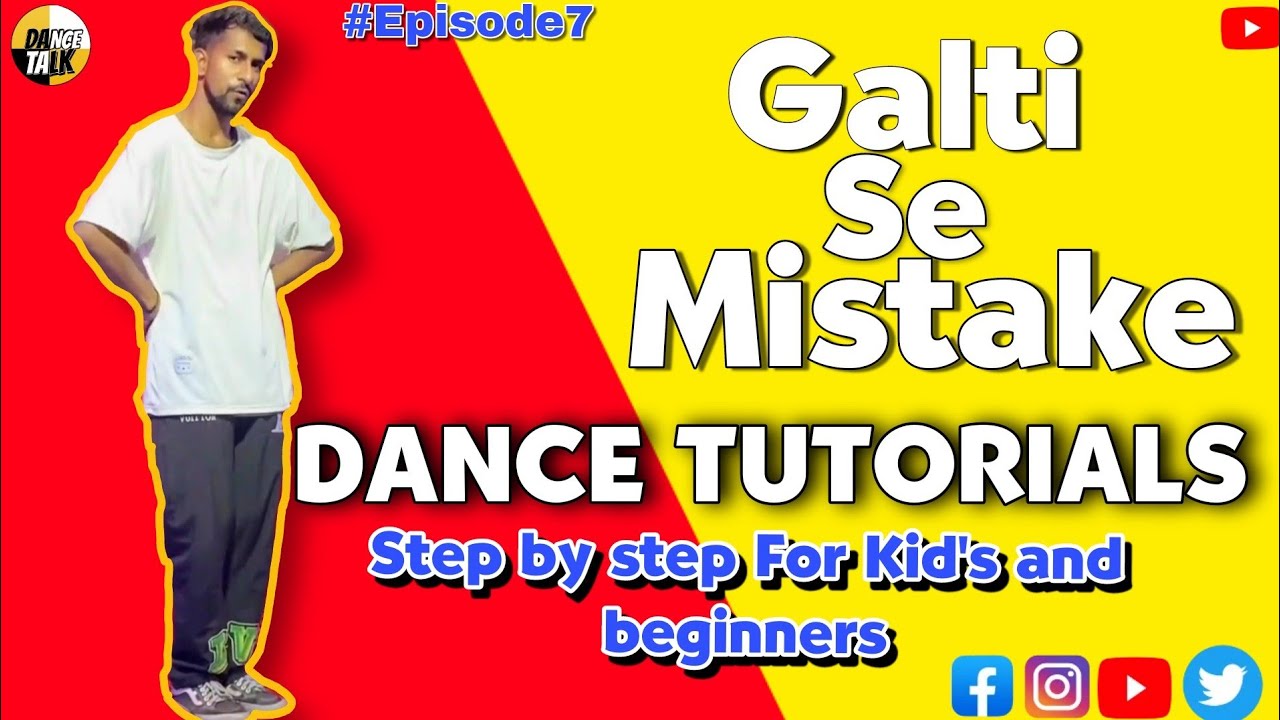 Galti Se Mistake | Dance Tutorial Step by Step for kid's and Beginners | learn how to dance