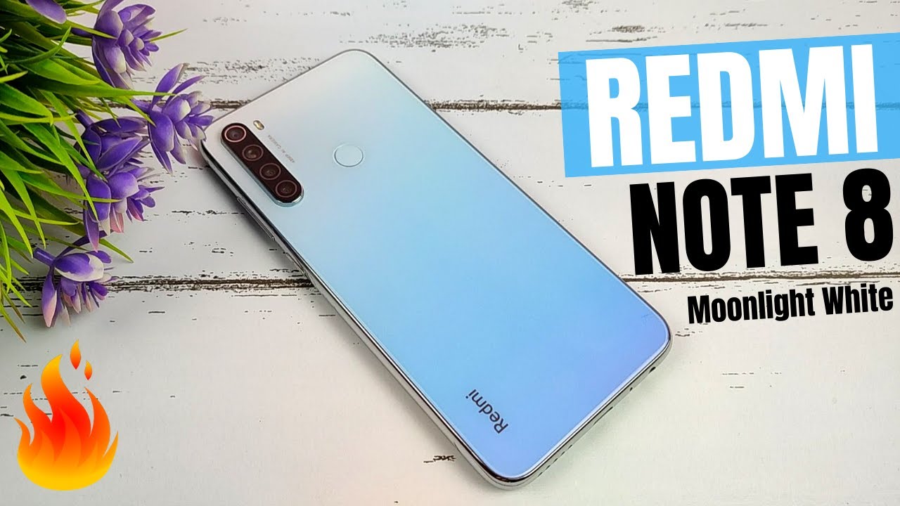 Redmi Note 8 Review in Hindi | Redmi Note 8 Moonlight White Colour Unboxing