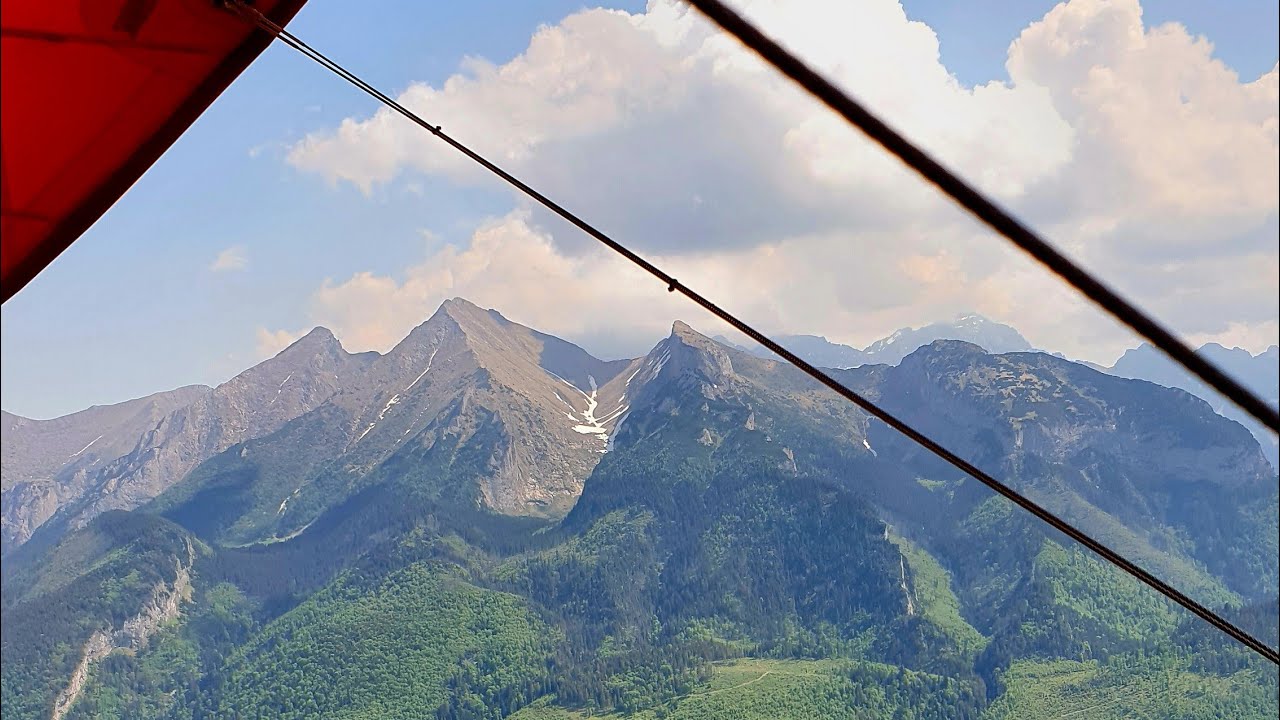 Z Gliwic w Tatry i powrót! Motolotnią! Prawie 6h w powietrzu w 6min skrócie.