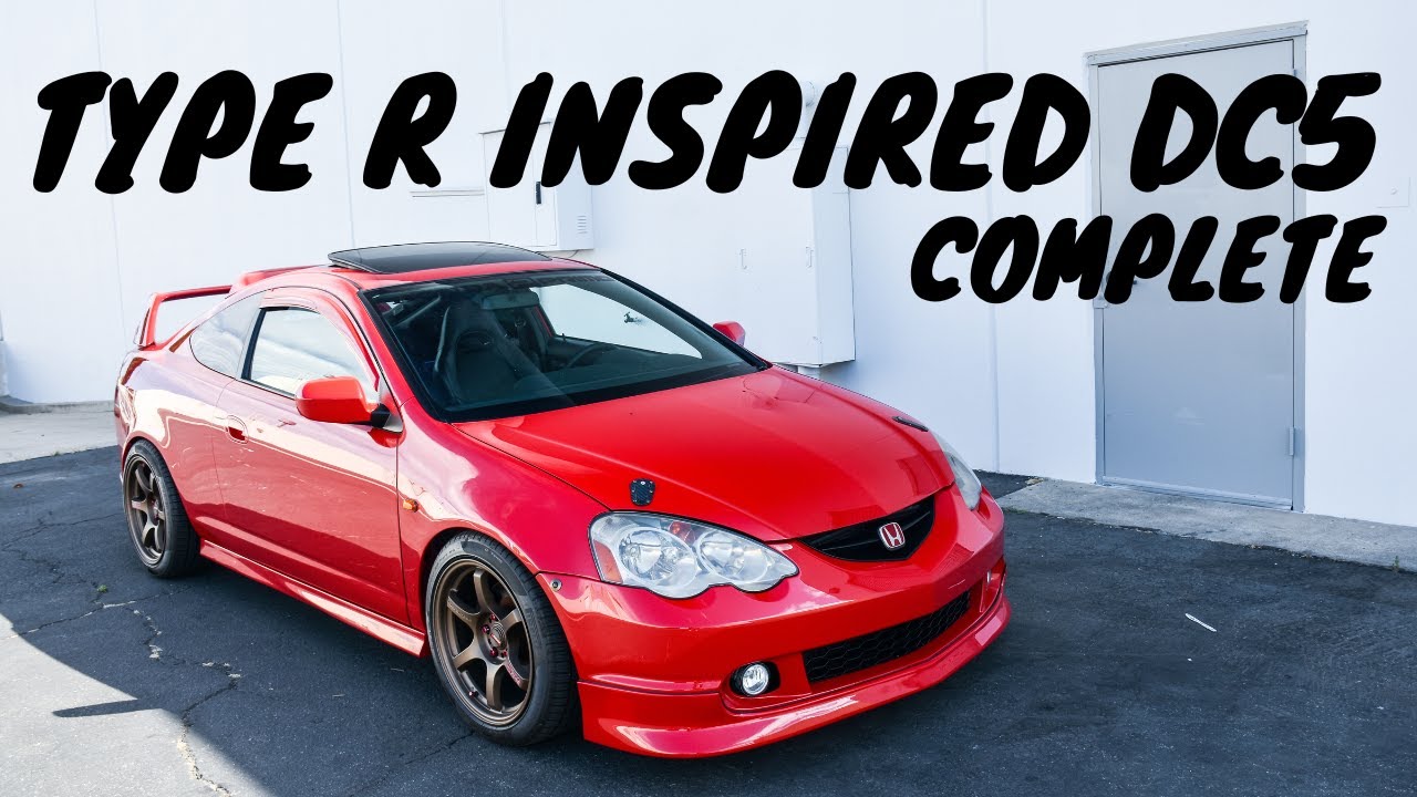 TYPE R DC5 INSPIRED JDM RSX TYPE IS DONE!!!! PAINT JOB IS COMPLETE