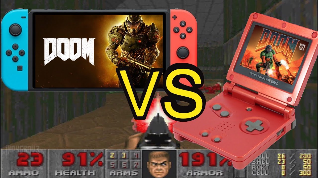 DOOM GameBoy Advance vs DOOM Nintendo Switch