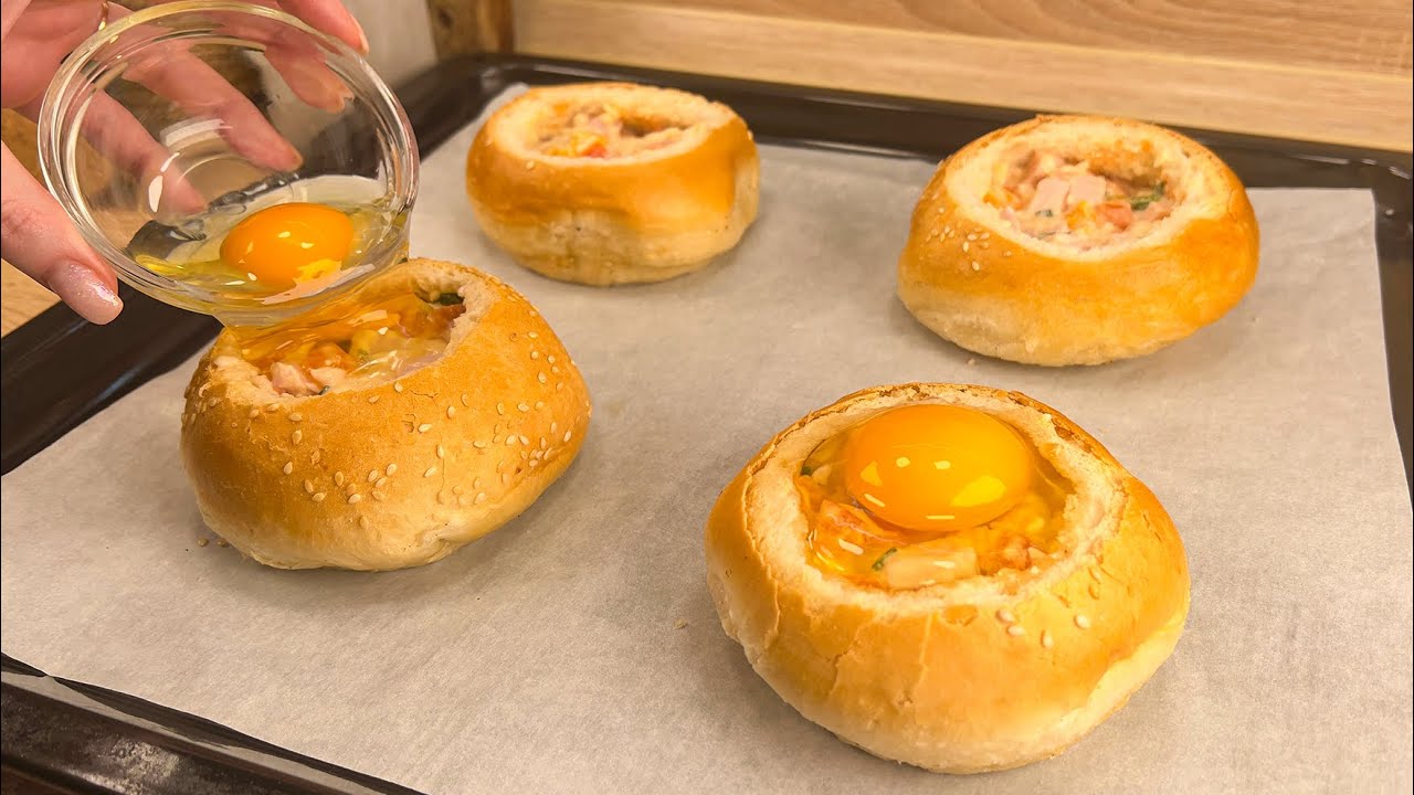 ✅ ПИЦЦА в булочке! Весь секрет в ингредиентах! Быстро и вкусно❗️
